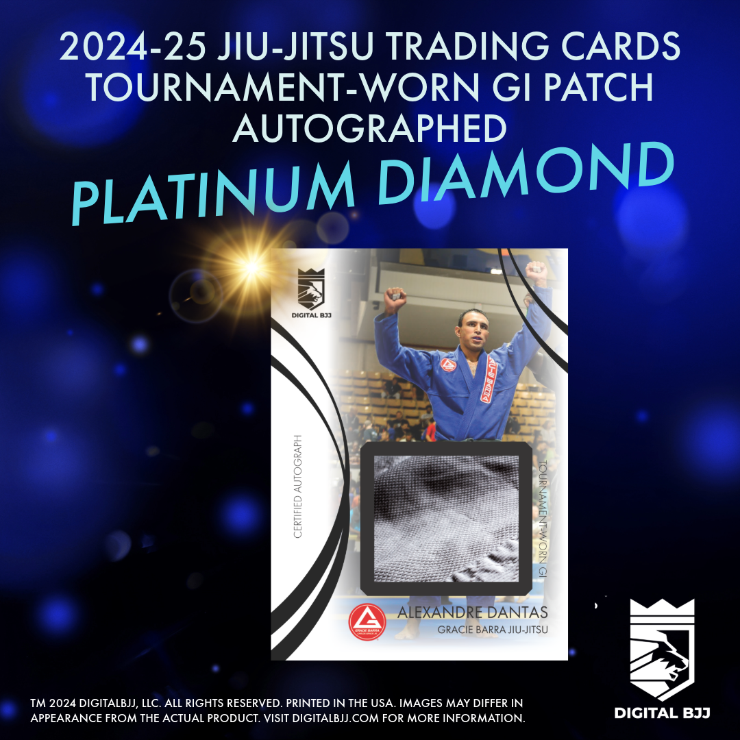 ALEXANDRE "CAFE" DANTAS 2024 PLATINUM DIAMOND SERIES GI AUTOGRAPH CARD